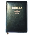 Biblie mare, editie de lux, cu explicatii si concordanta, PU cu fermoar